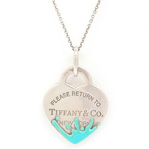 Tiffany to Color Splash Heart Charm Silver Resin